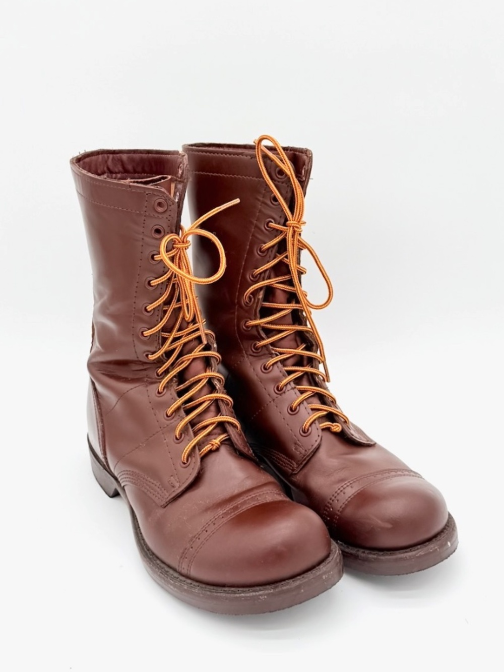 Corcoran 1510 Brown Leather 10" Historic Paratrooper Jump Boots 10.5 D US Made